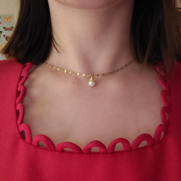 Vintage joseph ribkoff red dress - Picture 3 of 6